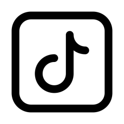 TikTok social media icon
