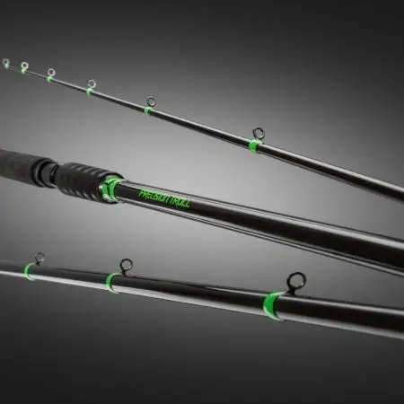 Precision Trolling Rods for crappie spider rigging (12, 14, 16 ft) by Catch The Fever.