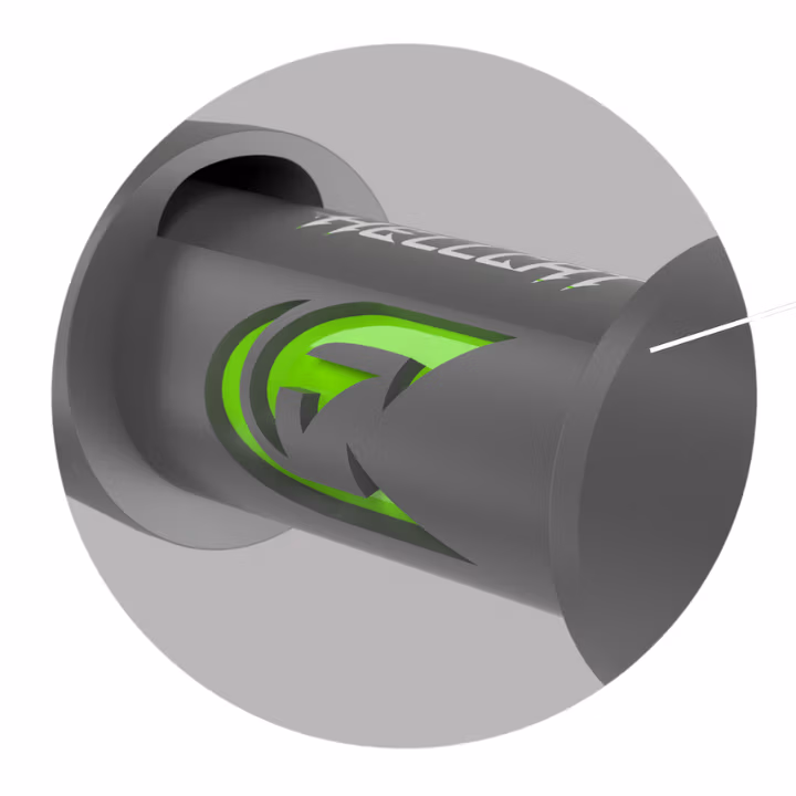 Hellcat Revenge® fishing rod shown as a single product image highlighting overall rod design and finish.