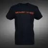 Black Hellcat Revenge® T-shirt with orange logo